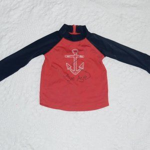 Baby Gap Rash Guard Swim Top 6-12 Months